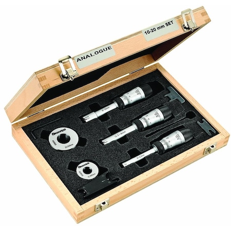 Starrett Micrometer Inside Set 10-20Mm Range S78MXTDZ