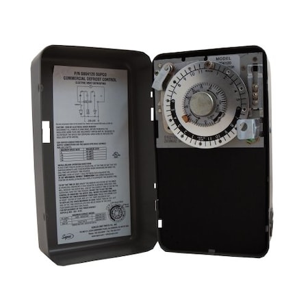 Supco Timed Comm. Defrost Control, 240V, 1NO/2NC S804120