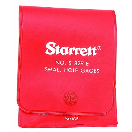 Starrett Plastic Case, Small Hole Gage Set, 5 pcs. S830FZZ