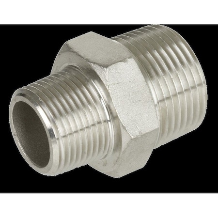 Smith-Cooper Reducing Hex Nipple, 316/L 1-1/2X1-1/4" 4321004060
