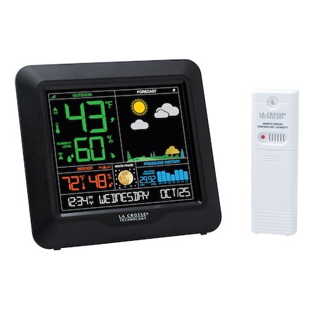 La Crosse Technology Wireless Color Forecast Weather Station S84107-INT