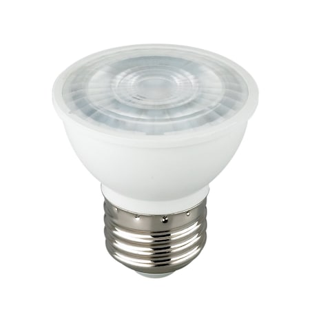 Satco 6.5W MR16 LED Light Bulb - Medium Base - White Finish S9980