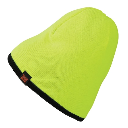 Tough Duck Beanie Cap, Fluorescent Green, Universal SA2831