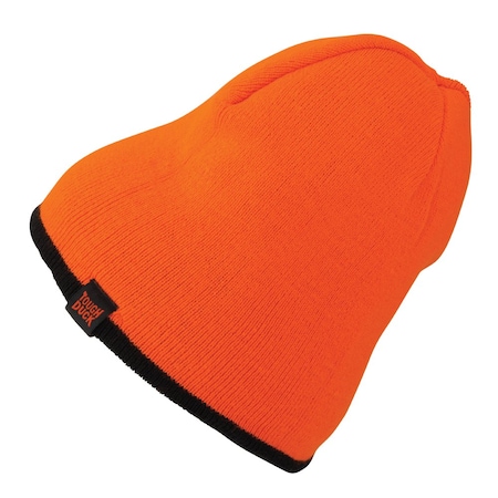 Tough Duck Beanie Cap, Fluorescent Orange, Universal SA2831