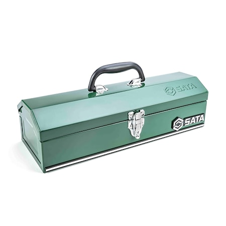 Sata Tool Box, Metal, Green, 16 in W ST95115SC