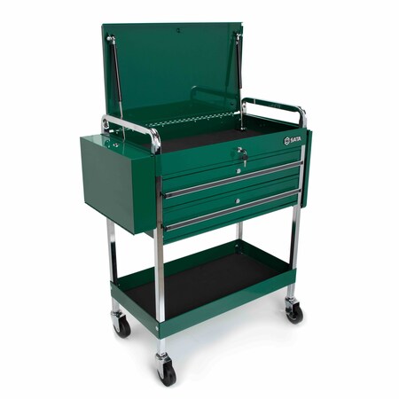 Sata Two Drawer Utility Cart 38in ST95118SC