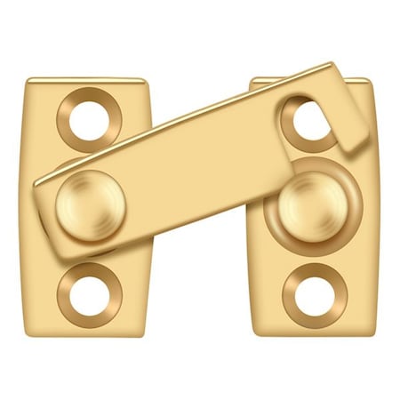Deltana Shutter Bar/Door Latch 5/8" Lifetime Brass SB3058CR003