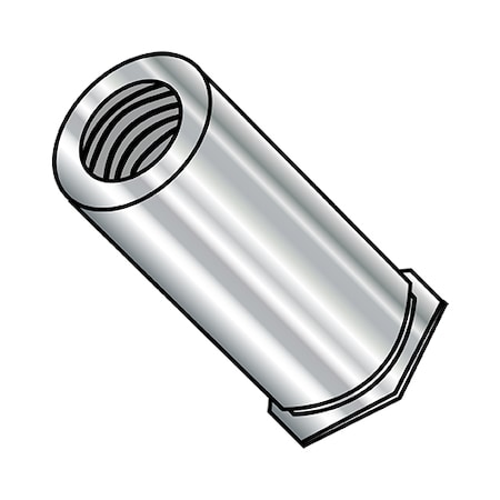 Zoro Select Round Standoffs, #10-32 Thrd Sz, 5/16 in Bd L, 18-8 Stainless Steel Plain, 1000 PK 1105SCBSOS