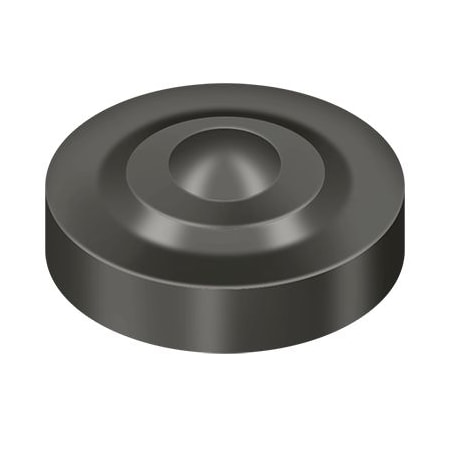 Deltana Button Spoke Screw Cap, 1 in Dia, Solid Brass SCD100U10B
