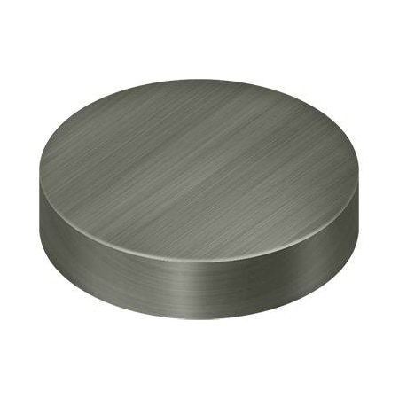 Deltana Button Spoke Screw Cap, 1 in Dia, Solid Brass SCF100U15A