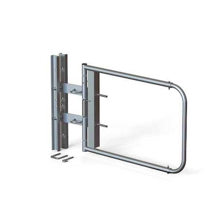 Ega Products Safety Swing Gate, Fits 40"-48" Opening, Self Closing, Finish: Stainless Steel SCG-X-S