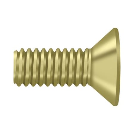 Deltana Machine Screw, Sb, No 10 X 1/2" Bright Brass SCMB1005U3