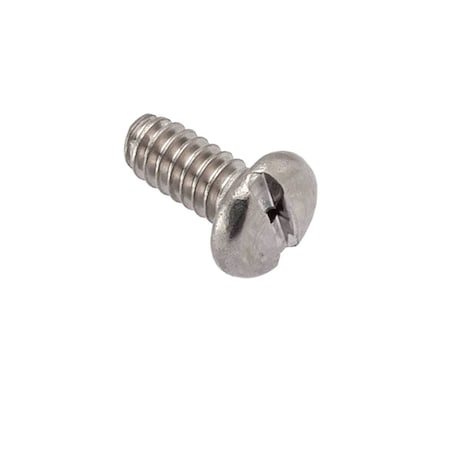 Ampg #4-40 Socket Head Cap Screw, Button, Plain 18-8 Stainless Steel, 1/4 in Length SCR68012