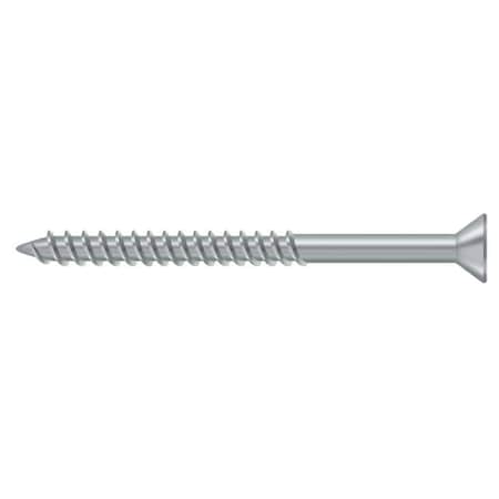 Deltana 2-1/2 in, Wood Screw, Chrome Steel SCWS1025U26D