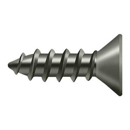 Deltana 3/4 in, Wood Screw, Nickel Steel SCWS1275U15A