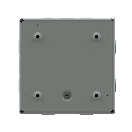 Wiegmann RSC080804 Wall Mount Electrical Enclosure - 8"H X 8"W X 4"D Gray Metal Box