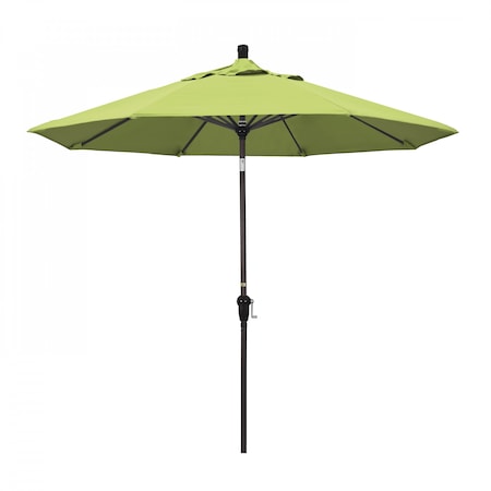 California Umbrella Patio Umbrella, Octagon, 102.38" H, Sunbrella Fabric, Parrot 194061039045