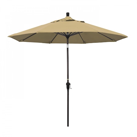 California Umbrella Patio Umbrella, Octagon, 102.38" H, Olefin Fabric, Champagne 194061039526