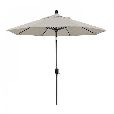 California Umbrella Patio Umbrella, Octagon, 102.38" H, Olefin Fabric, Woven Granite 194061039571