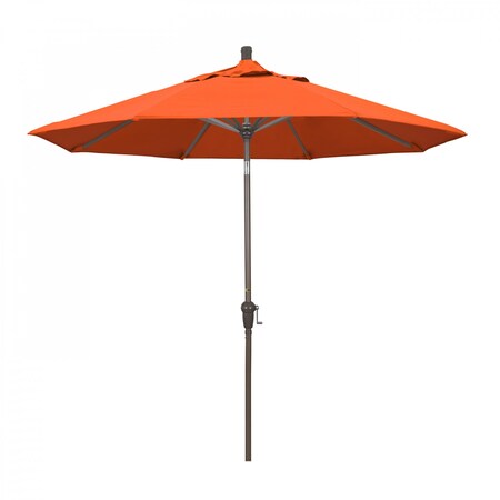 March Patio Umbrella, Octagon, 102.38" H, Sunbrella Fabric, Melon 194061040010