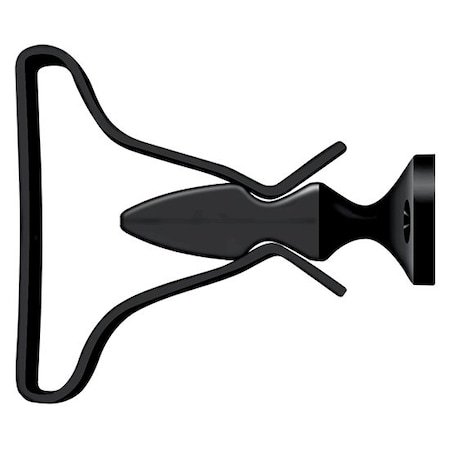 Deltana Shutter Door Holder, 2-3/4" Black SDH193U19