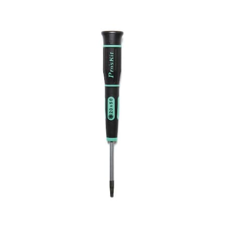 Proskit Screwdriver for Star Type w/Tamper Proof SD-081-T20