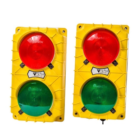 Ideal Warehouse Innovations Incandescent Stop & Go Light Set 115V, SG30-115RG 60-5428