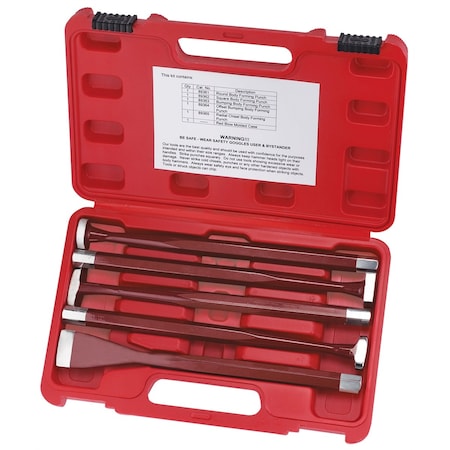S&G Tool Aid Body Forming Punch Set, 5 Piece SGT89360