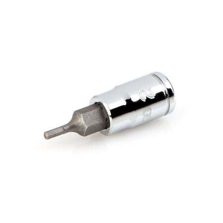 Tekton 1/4 Inch Drive x 2 mm Hex Bit Socket SHB032X2