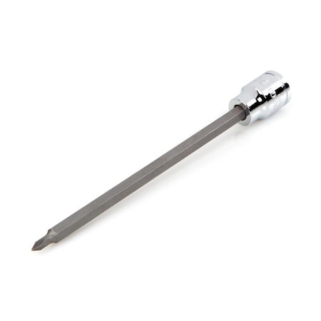 Tekton 3/8 Inch Drive x No 0 Long Phillips Bit Socket SHB11400