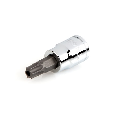Tekton 3/8 Inch Drive x TR45 Tamper-Resistant Torx Bit Socket SHB17245