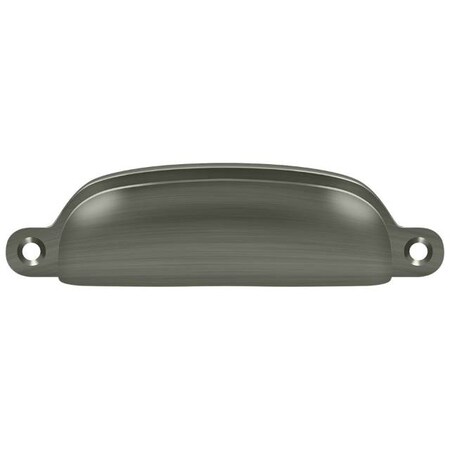 Deltana Exposed Shell Pull 4" Antique Nickel SHP29U15A