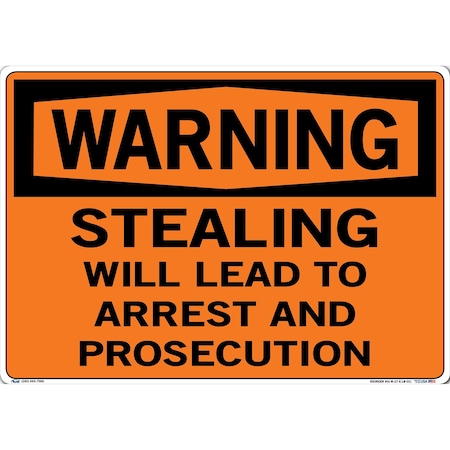 Vestil Vinyl Label Sign, 14-1/2" Height, 20-1/2" Width, Vinyl Label, Rectangle, English SI-W-27-E-LB-011
