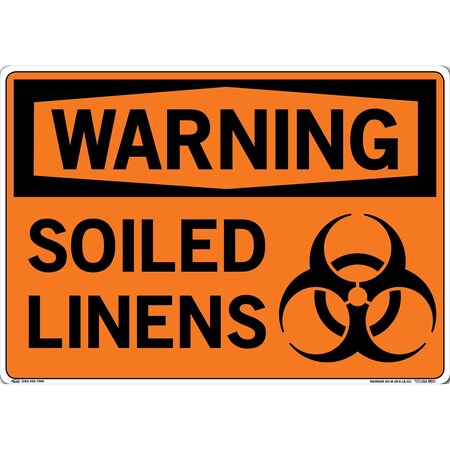 Vestil Vinyl Label Sign, 14-1/2" H, 20-1/2" W, Vinyl Label, Rectangle, English, SI-W-28-E-LB-011 SI-W-28-E-LB-011