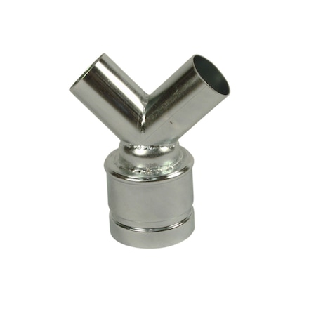 Delfin Industrial Vacuum to Hose Connection, 2 Way Branch,  SL.0029.0011