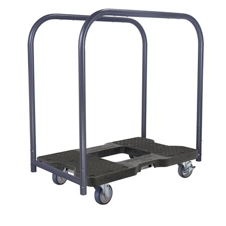 Snap-Loc E-Track Panel Cart Dolly, Black, 1200 lb SL1200PC4TB