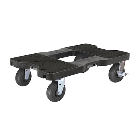 Snap-Loc E-Track Dolly, Extreme-Duty, Black, 1600 lb SL1600D6B