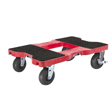 Snap-Loc E-Track Dolly, Extreme Duty, Red, 1600 lb SL1600D6R