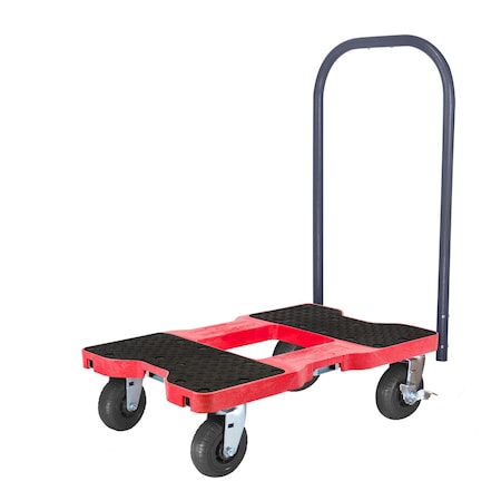 Snap-Loc E-Track Push Cart Dolly, Red, 1600 lb SL1600P6R