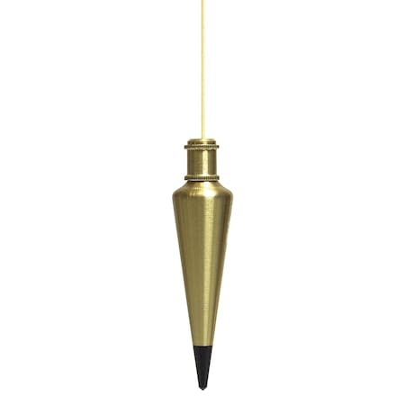 Sands Level & Tool Co Professional Brass Engineer Plumb, 32 oz. SL38