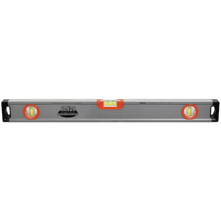 Sands Level & Tool Co Professional Aluminum Box Level, 48 SLBZ48