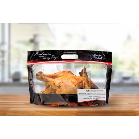 Fantapak Laminated Hot Food Pouch, 2.75 mi, PK250 SLDHOTFOODRG