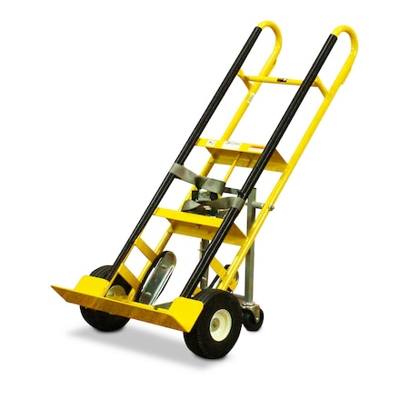 Snap-Loc E-Track Hand Truck Cart, 500 lb, 4 Wheel SLV0500ACY