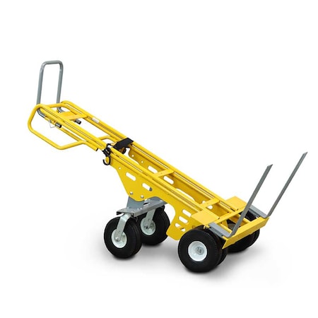 Snap-Loc Adjustable Hand Truck Ct, 1500 lb, 6 Wheel SLV1500HCF6Y