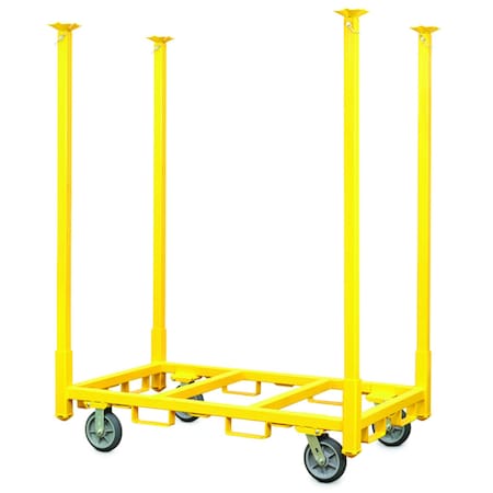 Snap-Loc Chair Table Storage Cart, 3000 lb, 4 Wheel SLV3000SCY