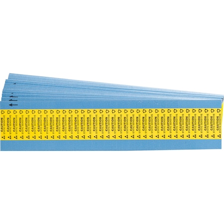 Brady Static Awareness lbls Polyester 0., PK 25 SL-12-PK
