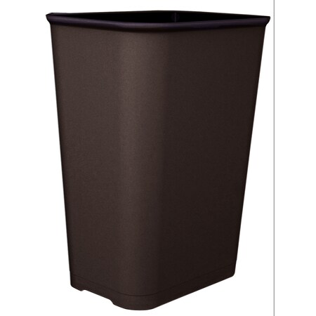 Mar-Bal 40 qt. Trash Can, Brown SMFG40901030