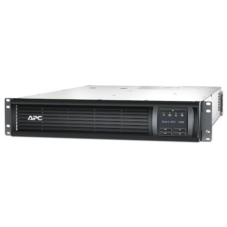 Apc UPS System, 2200VA, Line Interactive, Out: 120V AC In: 120V AC SMT2200RM2UC