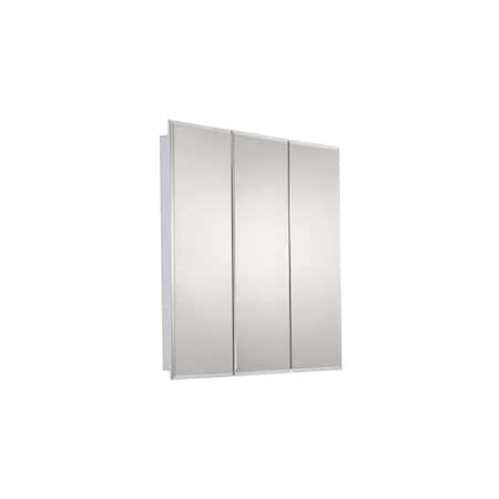 Ketcham 24" x 30" Surface Mounted Beveled Edge Tri-View Medicine Cabinet SM-2430BV