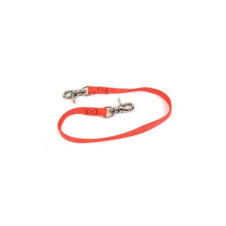 Ty-Flot Tool Tether, Metal Snaps, 24", PK10 SNPS24OR